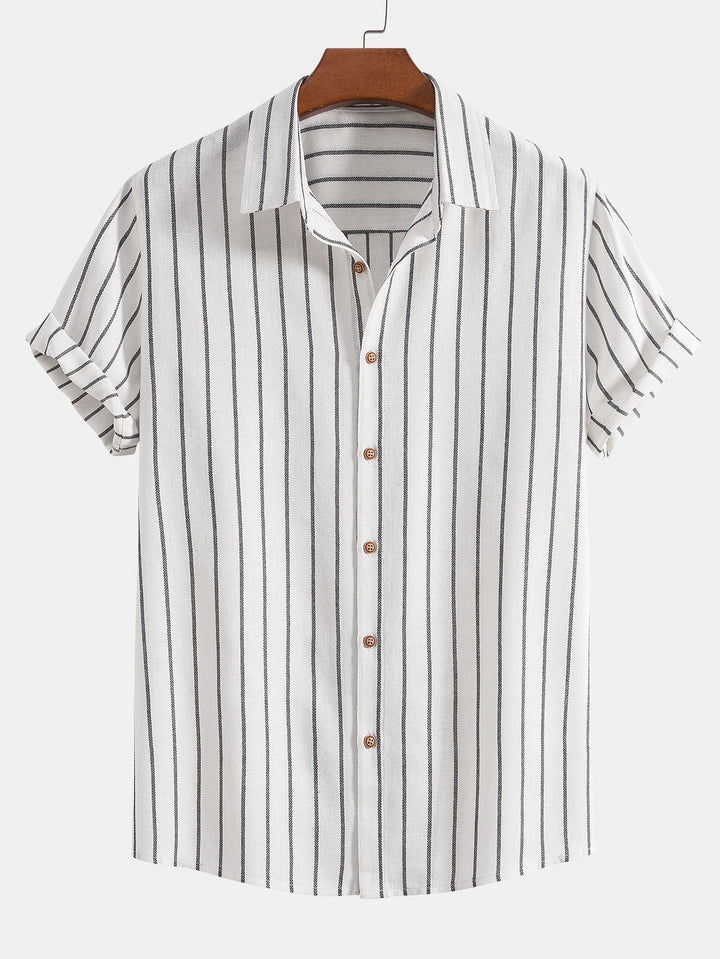 Jason | Cotton Brot Strangement Butt Up Shirt
