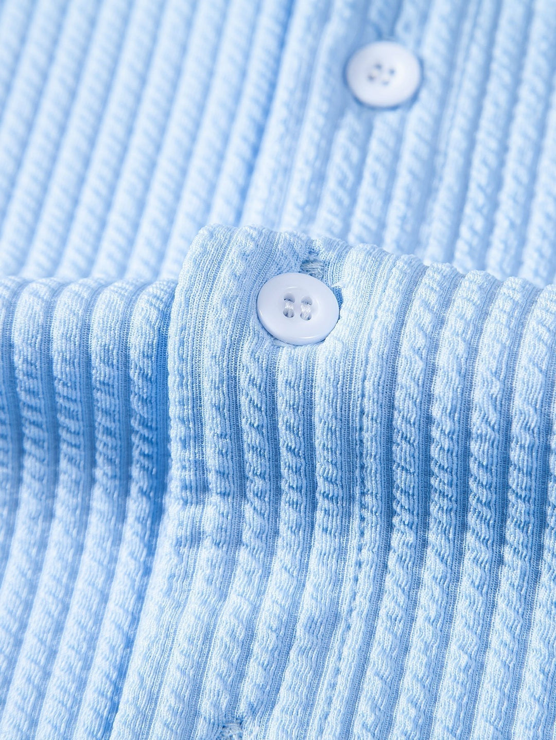 Noah | Muscle Ribbed Support Collar Shirt