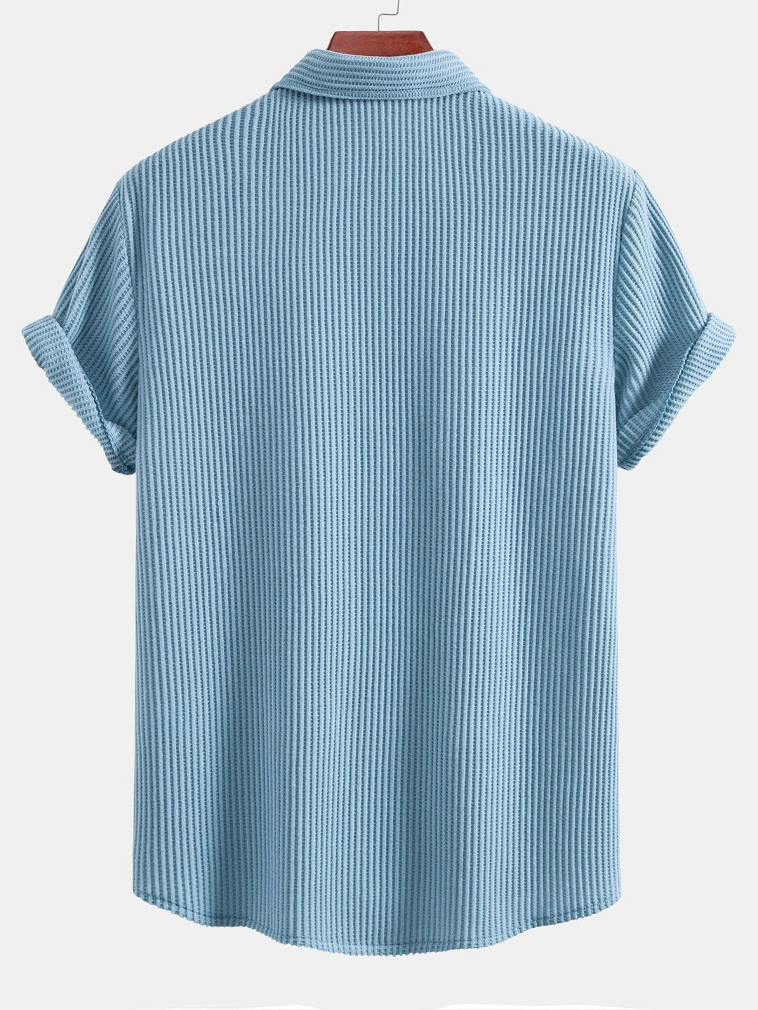 Shabazz | Button-Up Waffle Shirt