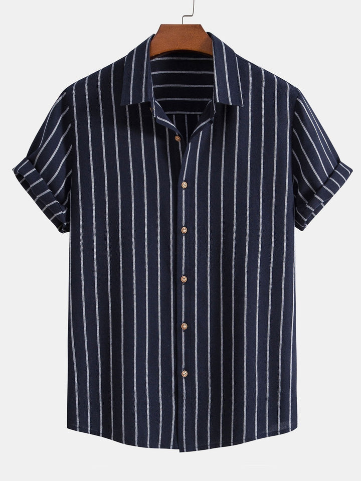 Jason | Cotton Brot Strangement Butt Up Shirt