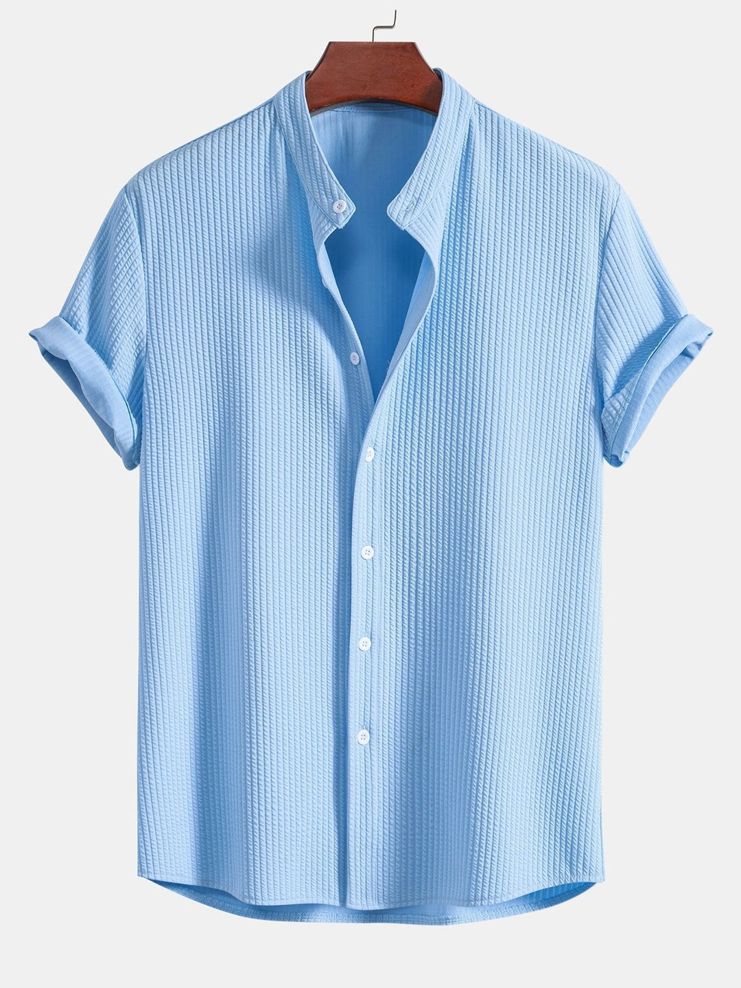 Noah | Muscle Ribbed Support Collar Shirt