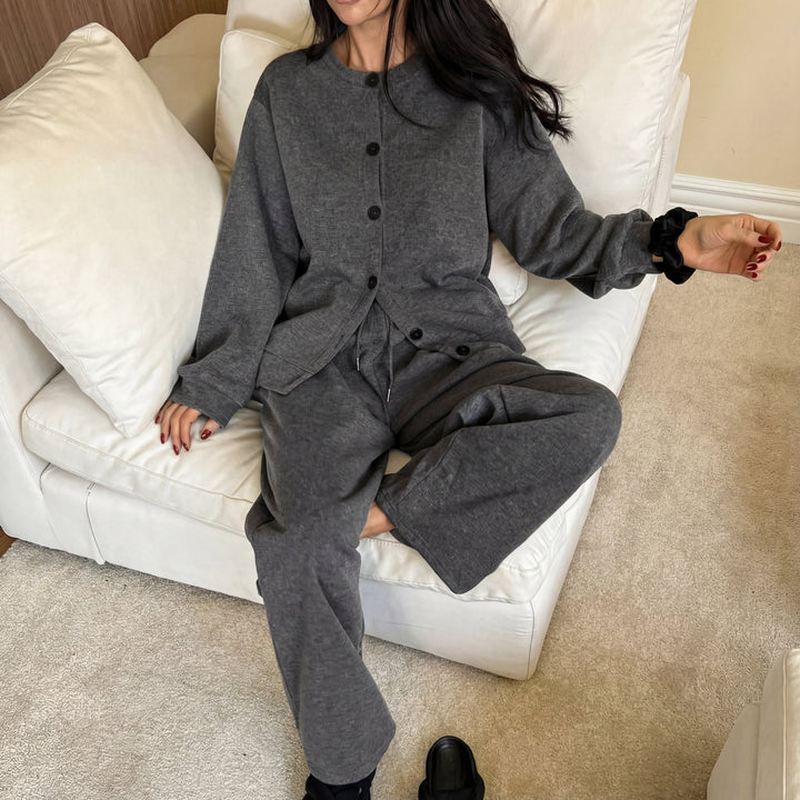 MAISIE™ | Relaxed Button-Up Two-Piece Set
