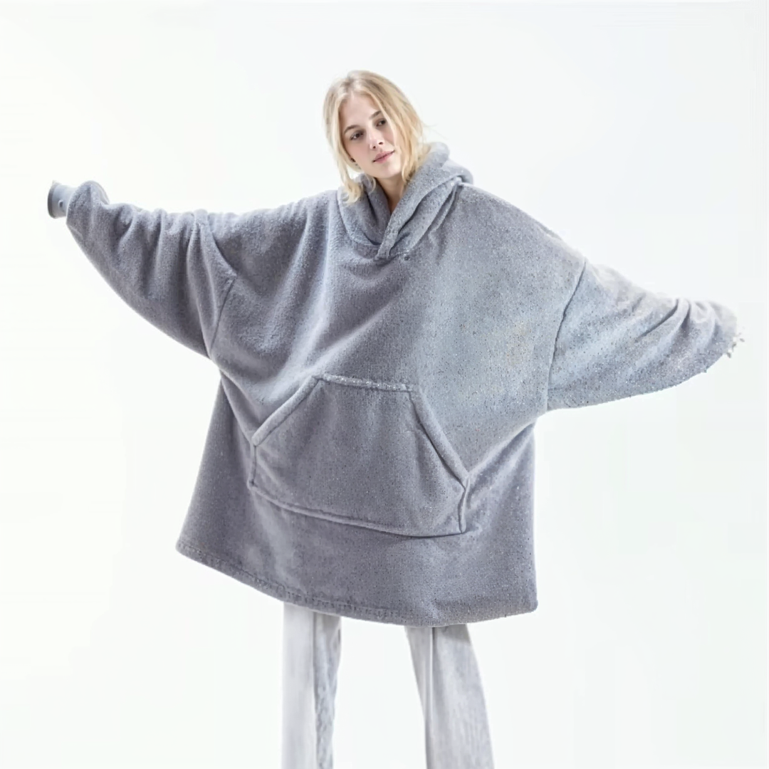 COZYCLOUD™ | Fleece-Lined Oversized Hoodie