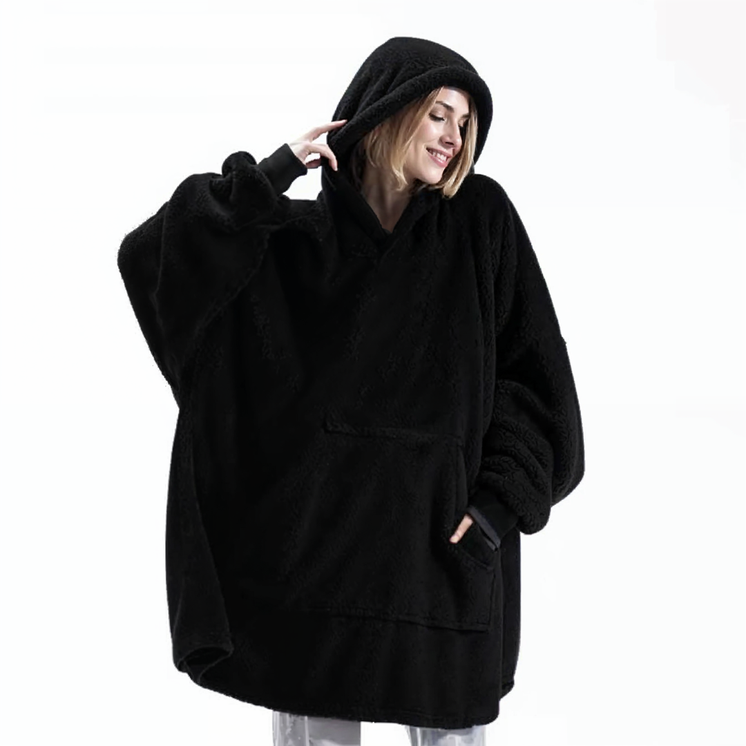 COZYCLOUD™ | Fleece-Lined Oversized Hoodie