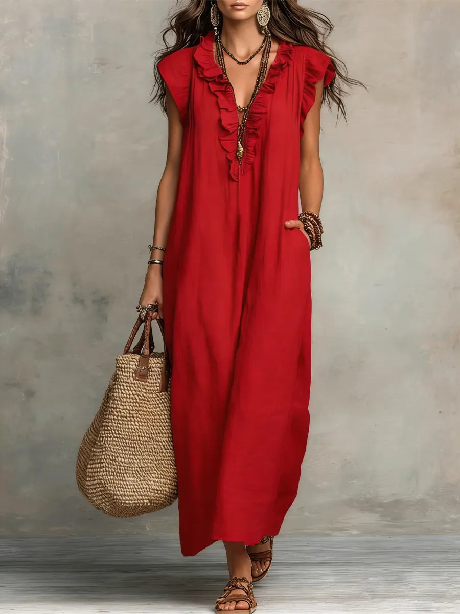 Melinda | Chic and Fluid Bohemian Dress