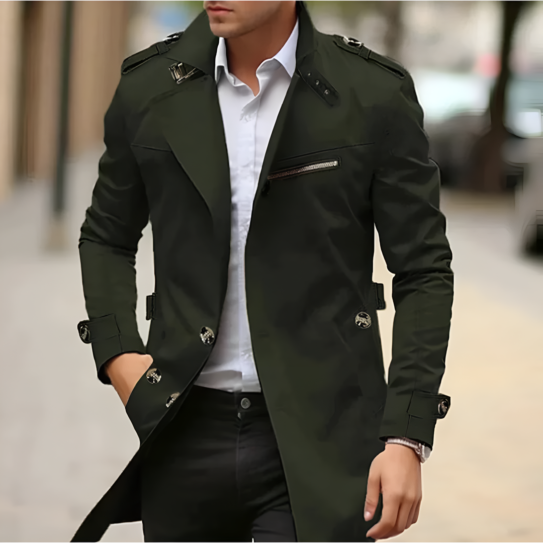 Max | Elegant Casual Trench Coat for Men