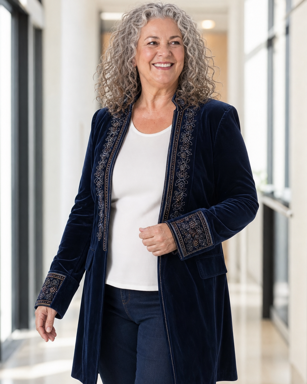 Rosalind Luxurious Velvet Jacket