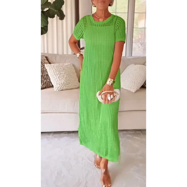 Bethany | Long Maxi Dress with Cutouts + Free Underdress
