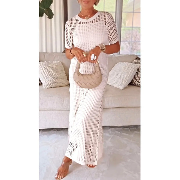 Bethany | Long Maxi Dress with Cutouts + Free Underdress
