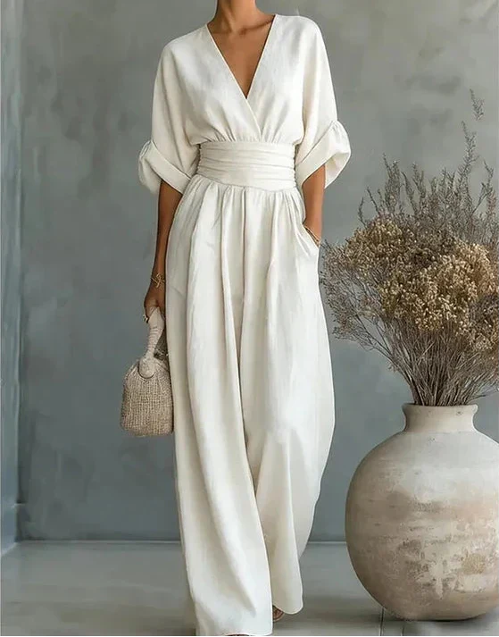 Elise | Elegant Fluid Jumpsuit