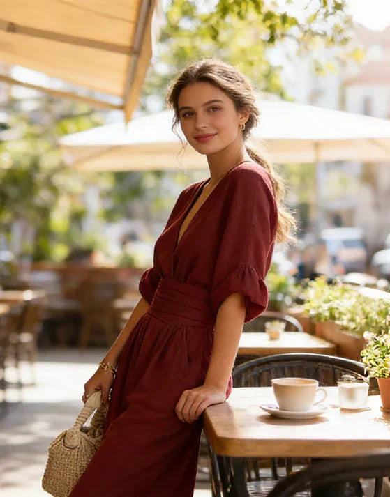 Elise | Elegant Fluid Jumpsuit