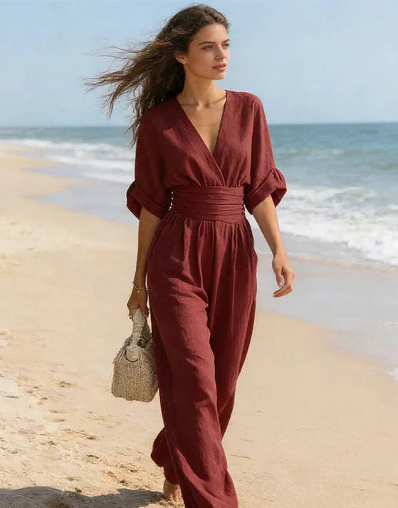 Elise | Elegant Fluid Jumpsuit