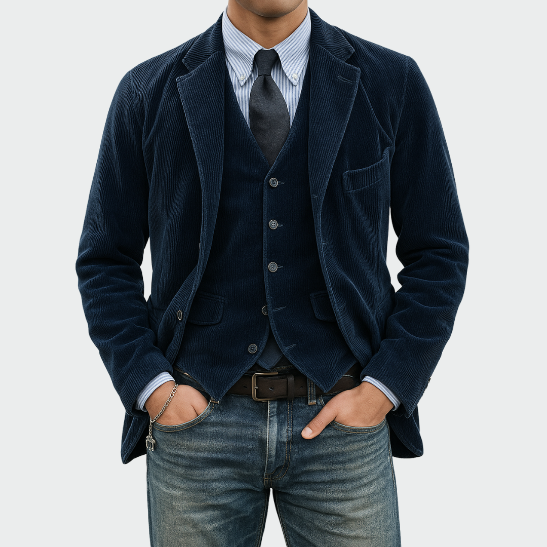Peter | Elegant Blazer And Vest Set