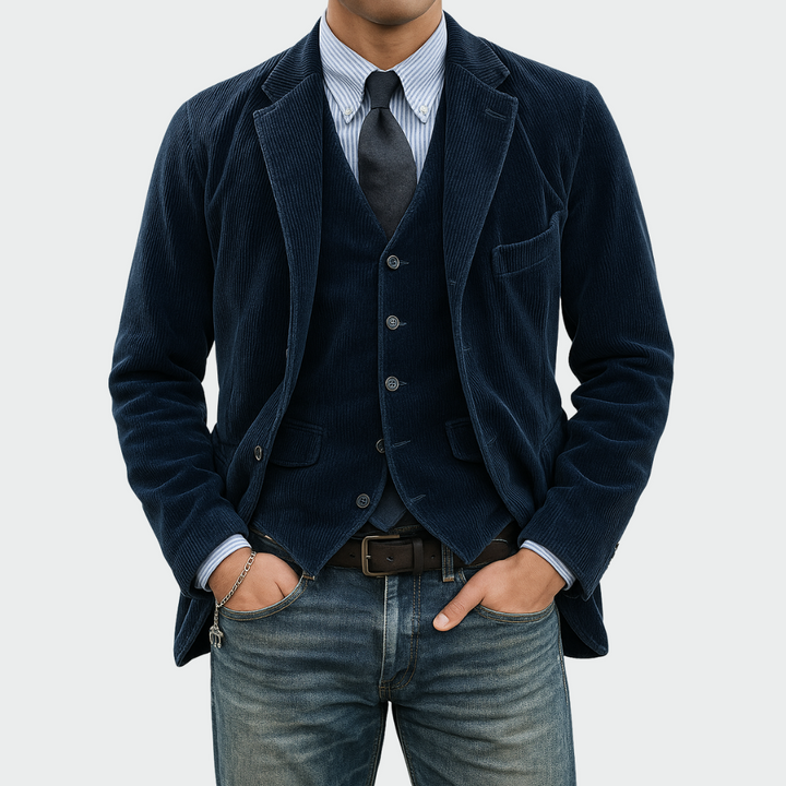 Peter | Elegant Blazer And Vest Set
