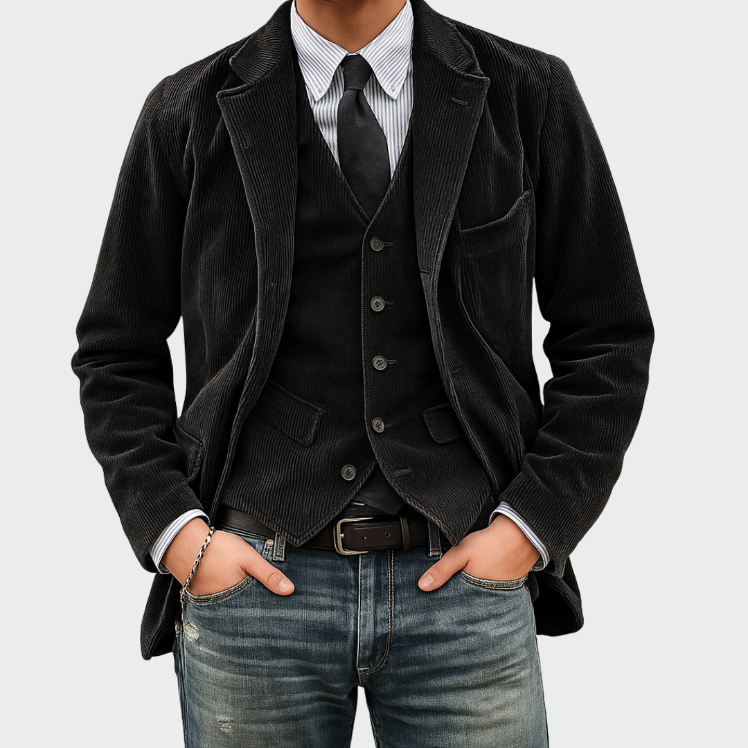 Peter | Elegant Blazer And Vest Set