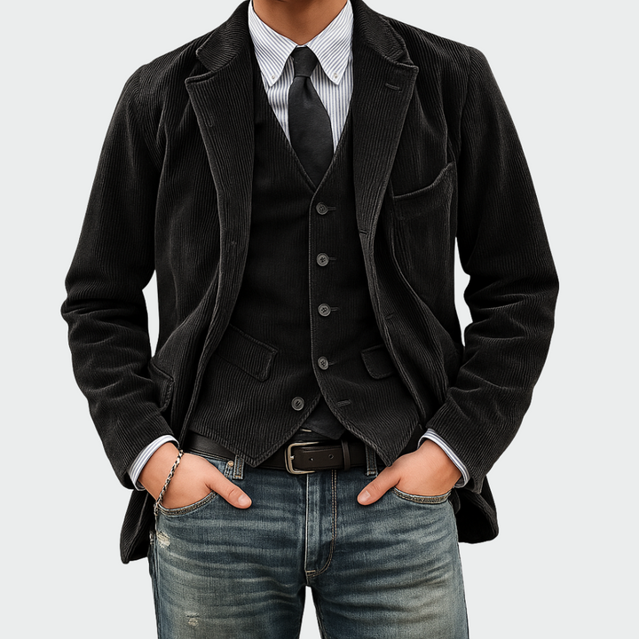 Peter | Elegant Blazer And Vest Set