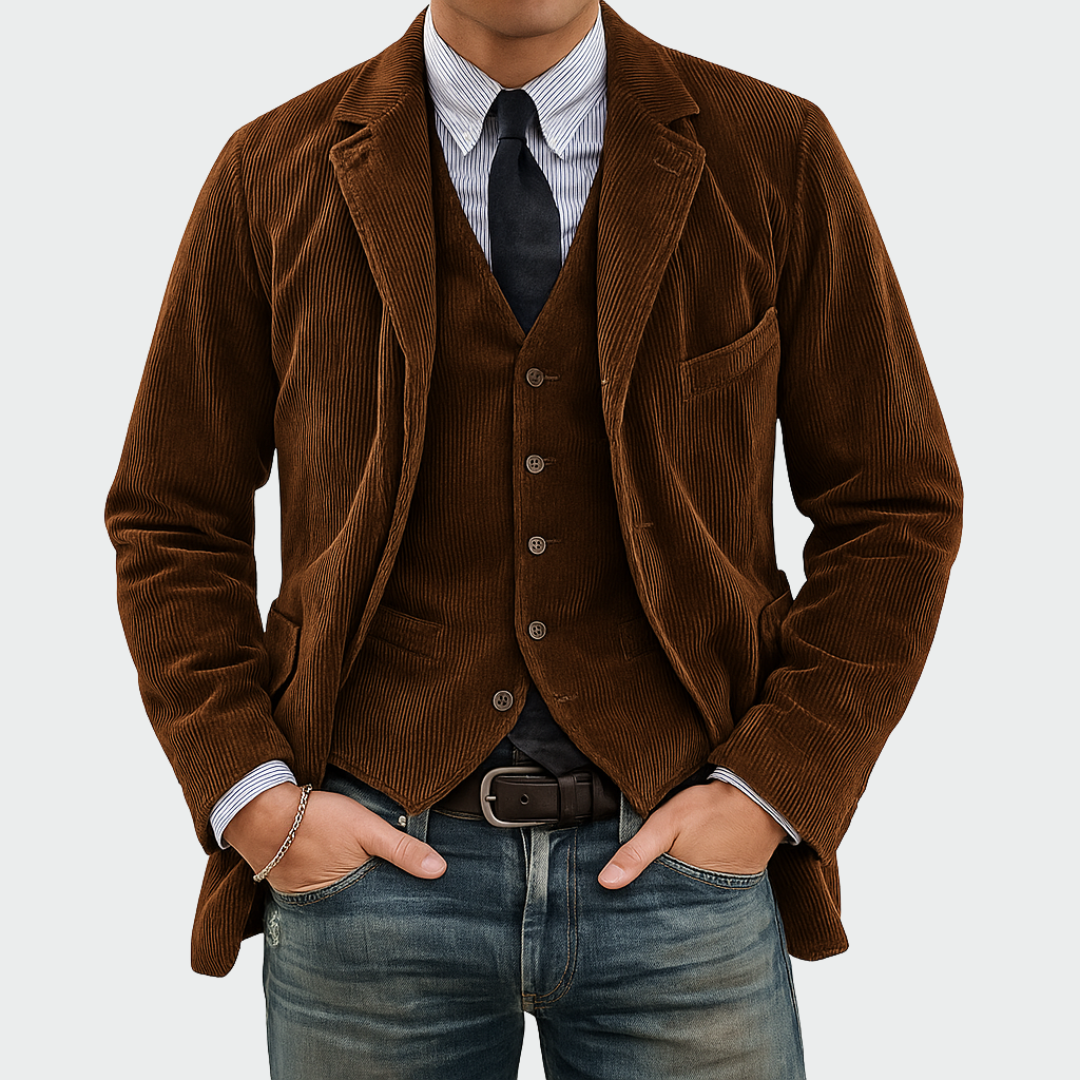 Peter | Elegant Blazer And Vest Set
