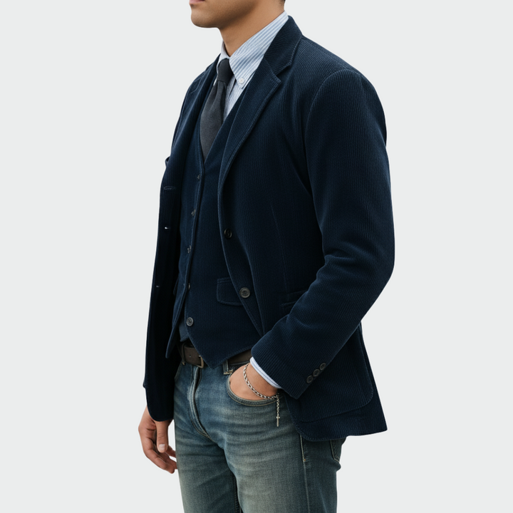 Peter | Elegant Blazer And Vest Set