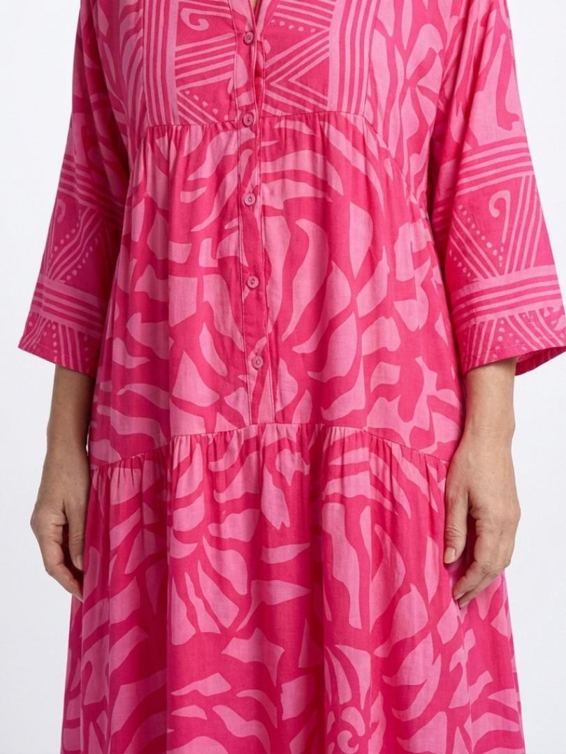Marielle | Midi Button Dress