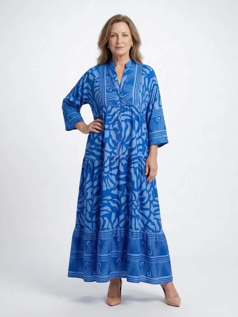 Marielle | Midi Button Dress