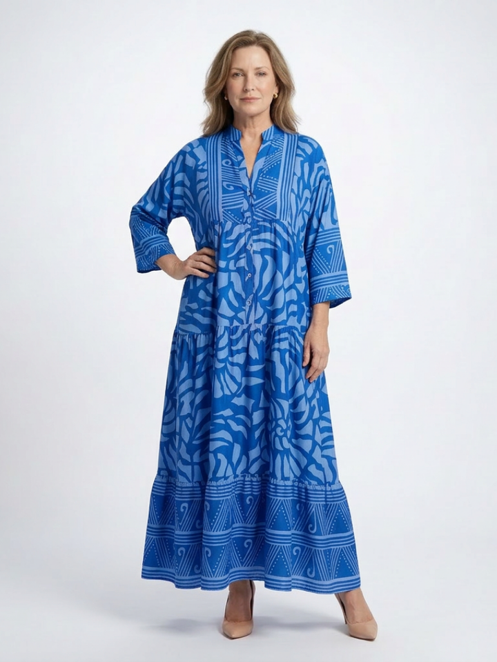 Marielle | Midi Button Dress
