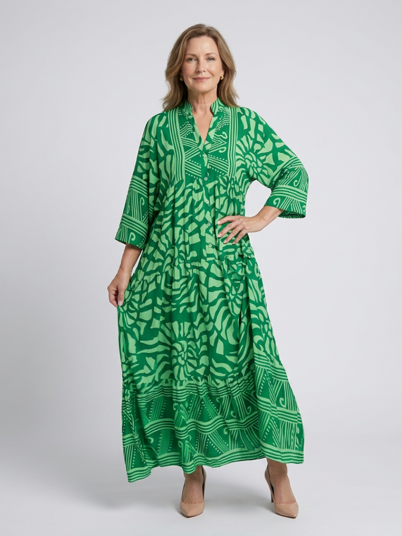 Marielle | Midi Button Dress
