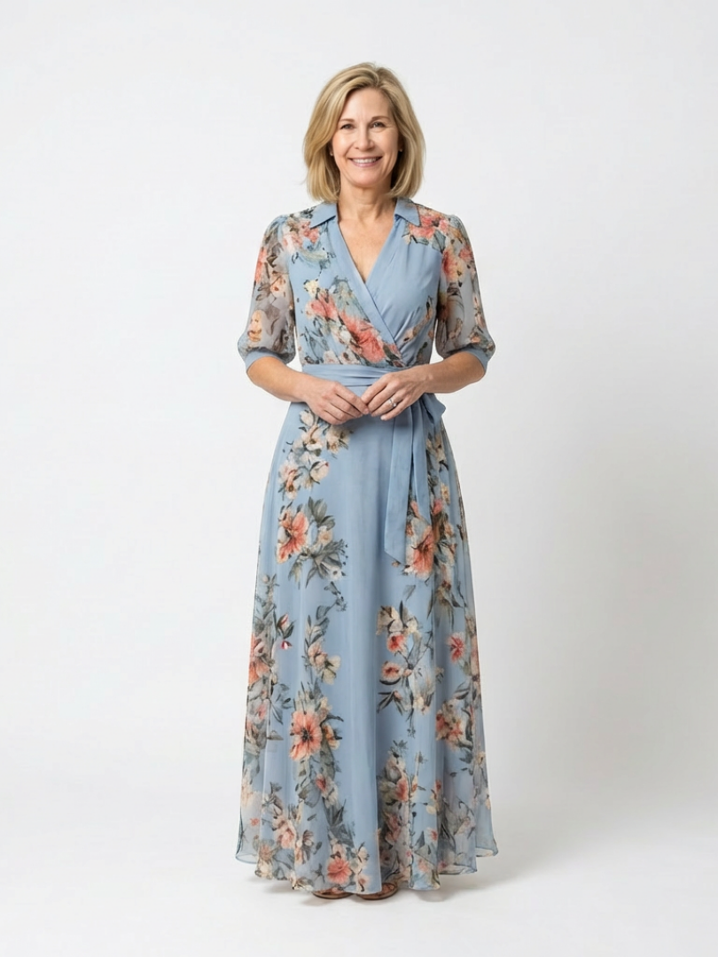 Elowen | Maxi Wrap Dress