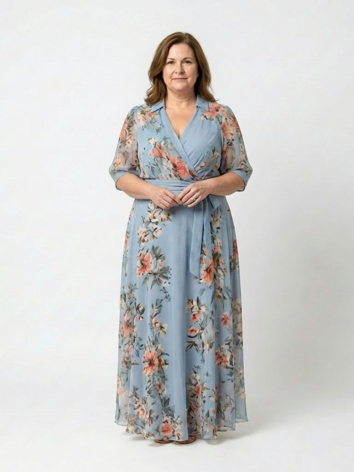 Elowen | Maxi Wrap Dress