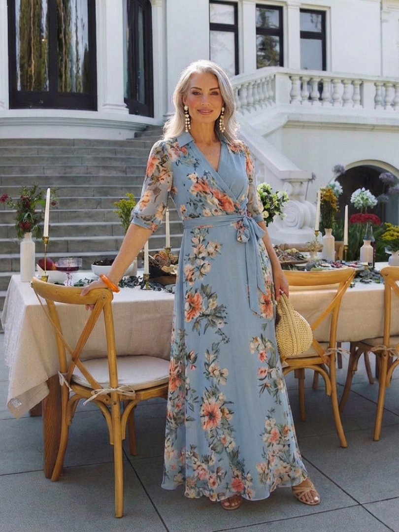 Elowen | Maxi Wrap Dress