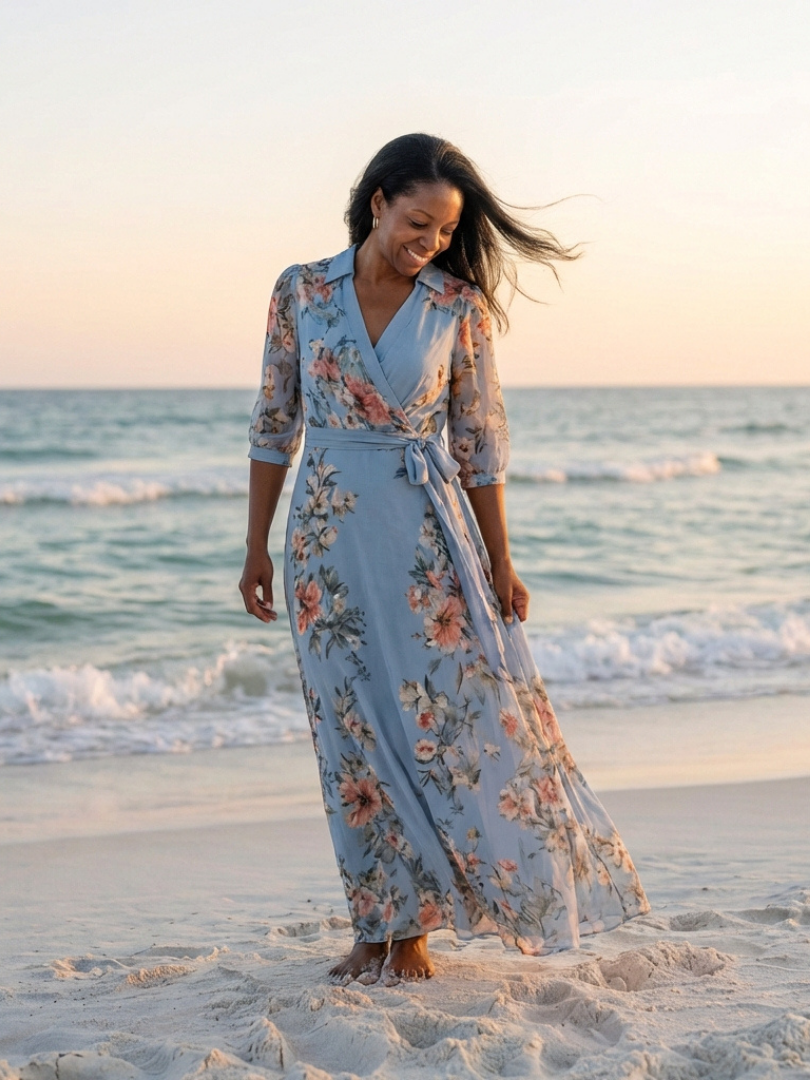 Elowen | Maxi Wrap Dress