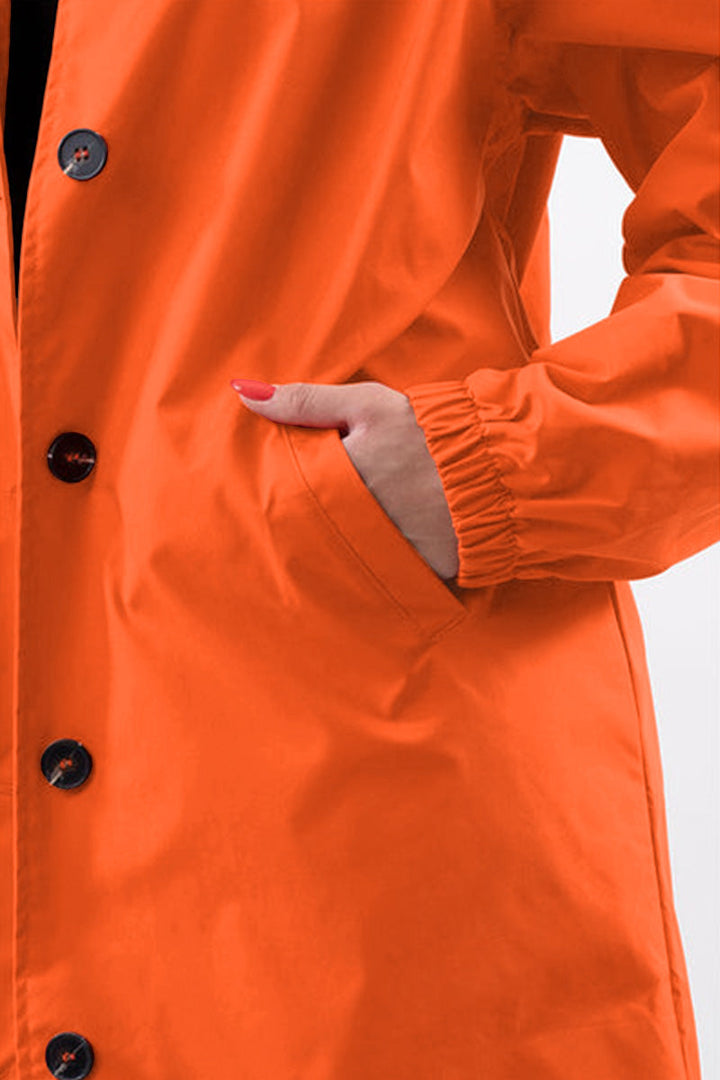 Rachel™ - Water-Resistant Oversized Hooded Windbreaker