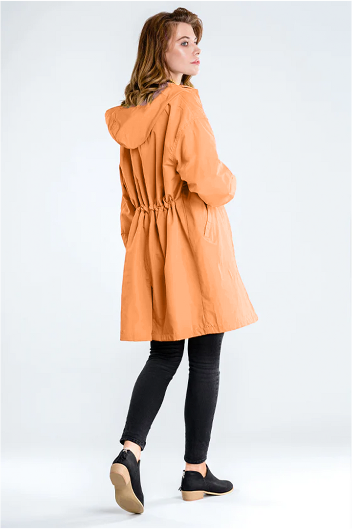 Rachel™ - Water-Resistant Oversized Hooded Windbreaker