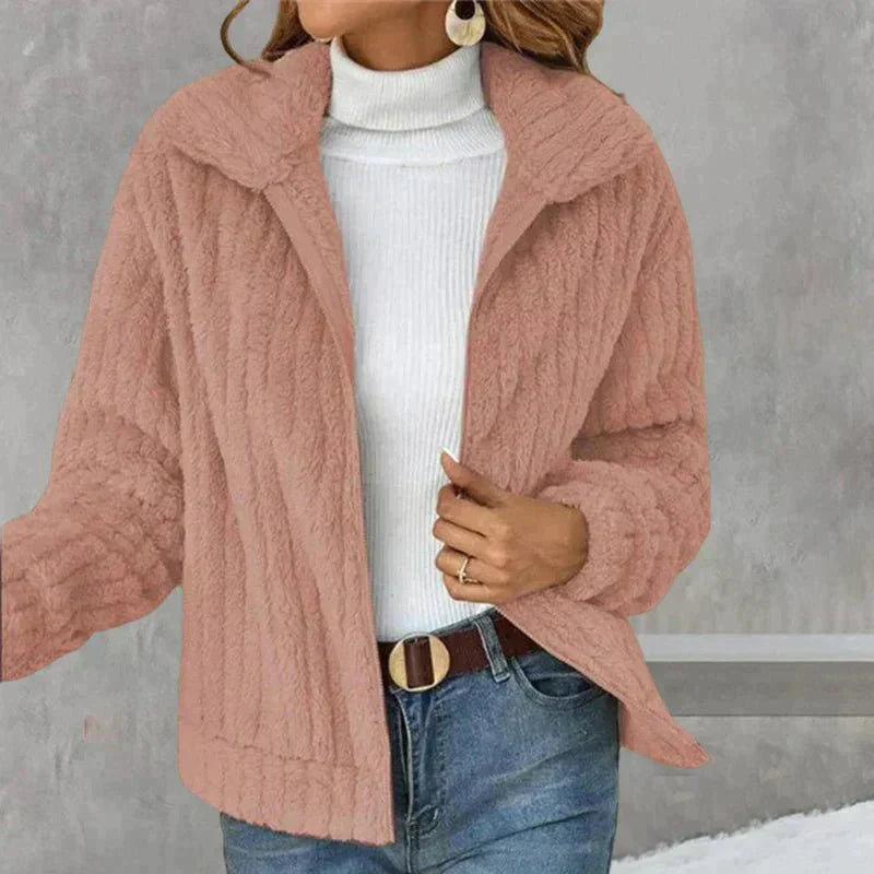 Stacey™ - Casual Plush Cardigan